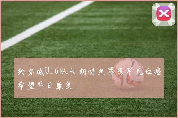 约克城U16队长朗特里罹患罕见血癌希望早日康复