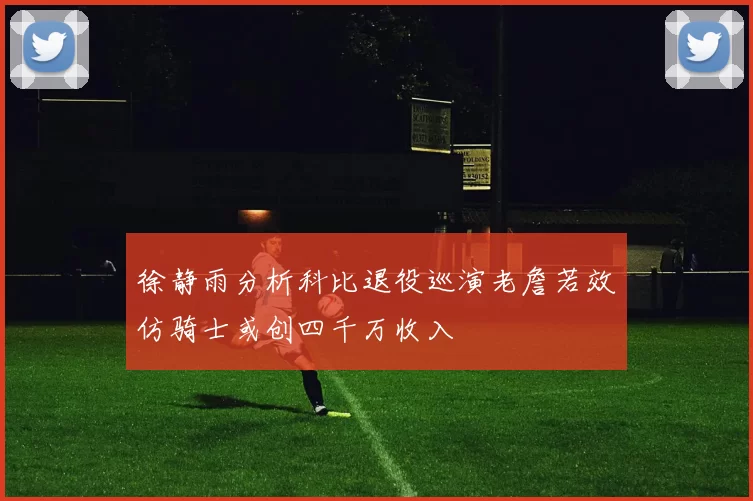 徐静雨分析科比退役巡演老詹若效仿骑士或创四千万收入